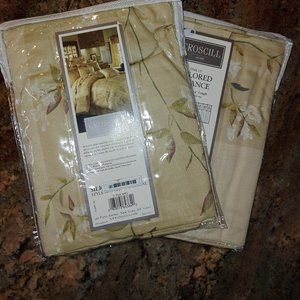 Croscill Home Silk Blossoms Valance 94x14"